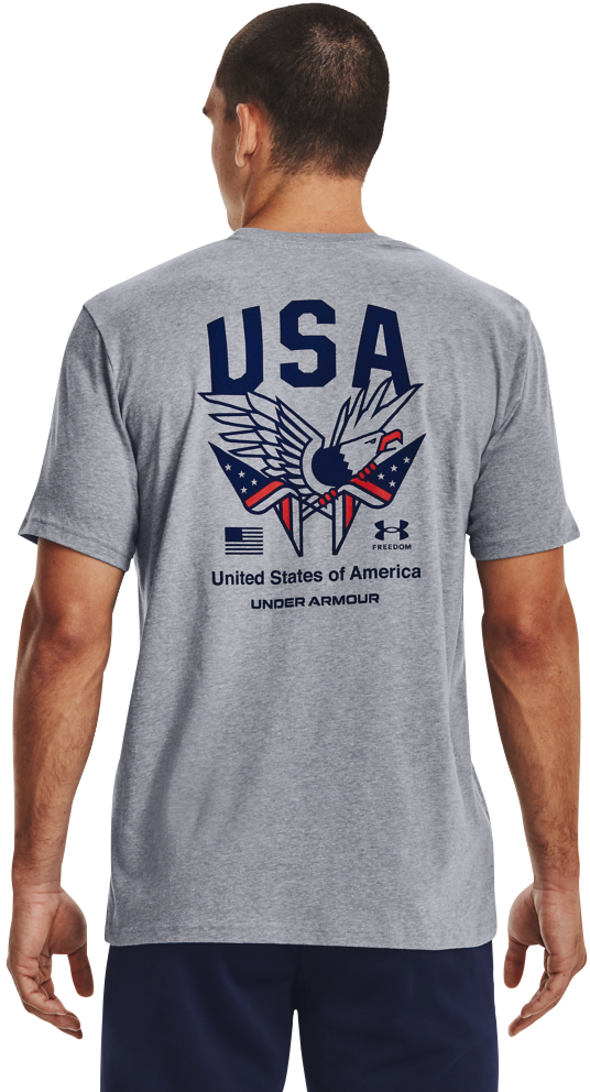 Under Armour Freedom Tactical USA Eagle ShortSleeve TShirt for Men
